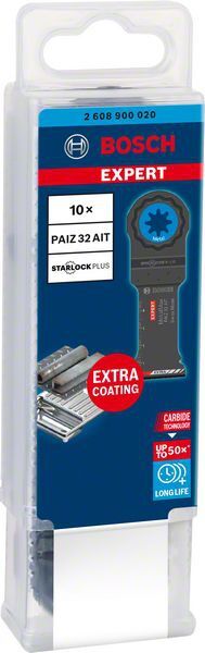 BOSCH Sägeblatt Tauchsägeblatt Metal PAIZ32AIT Expert Starlock VE 10