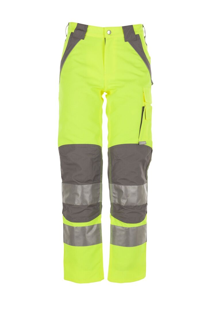 PLANAM Plaline Warnschutz Bundhose gelb/zink 44