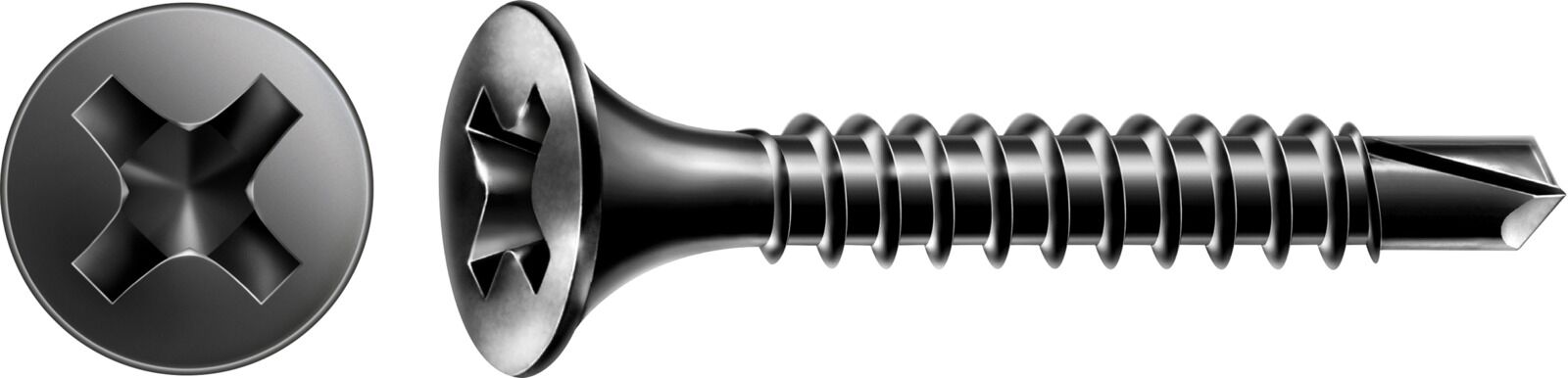 SPAX Trockenbauschraube H2 3,5x35mm verstärktes Metall Bohrspitze phosphatiert Gix-D 1000 Stück