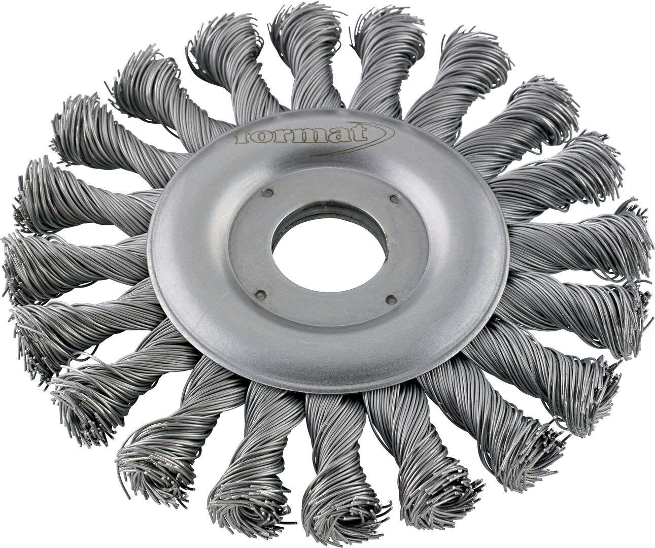 FORMAT Rundbürste Rostfrei gezopft 178mm