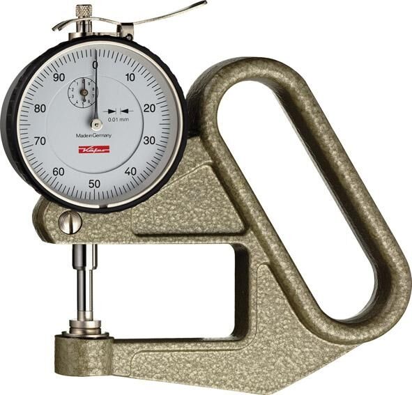 KÄFER Taschen-Dickenmessgerät Bügeltiefe 100mm J100C