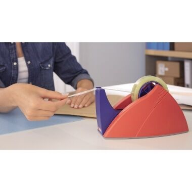 TESA Tischabroller Easy Cut Professional 57422-00000 rot/blau