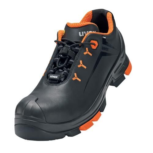 UVEX 2 Sicherheits-Halbschuh Gr. 43 W11 S3L ESD SR schwarz/orange 6502.2
