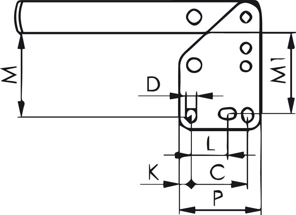 AMF Senkrechtspanner 6802 Gr. 4