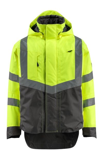 MASCOT Safe Sup. Hardshelljacke Harlow Gr. M hi-vis gelb/dunkelanthr 15501-231