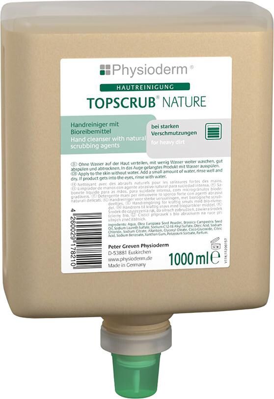 PHYSIODERM Handreiniger Topscrub nature 1.000ml Neptuneflasche