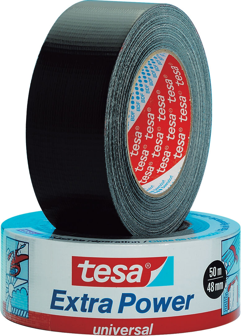 TESA Gewebeband extra Power Universal 48mmx50m schwarz