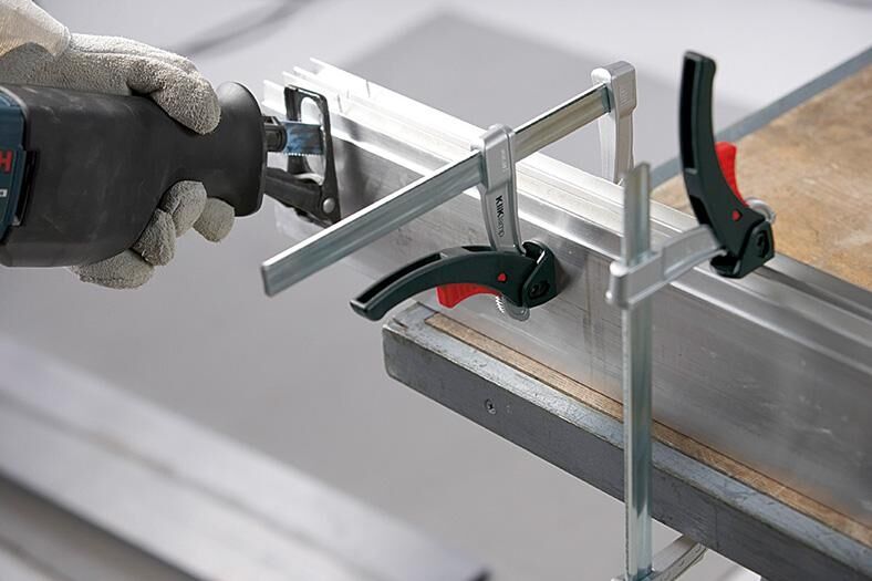 BESSEY Magnesium-Hebelzwinge KliKlamp 160x80mm