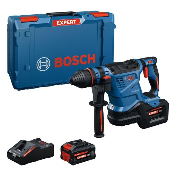 BOSCH Akku-Bohrhammer EXBH18V-32F 2x18V/8,0 Ah, Ladegerät, XL-BOXX