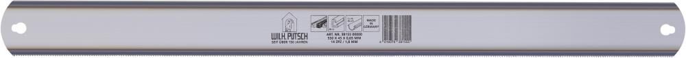 WILPU Gehrungssägeblatt für Holz 550x45x1,8mm Nr. 106