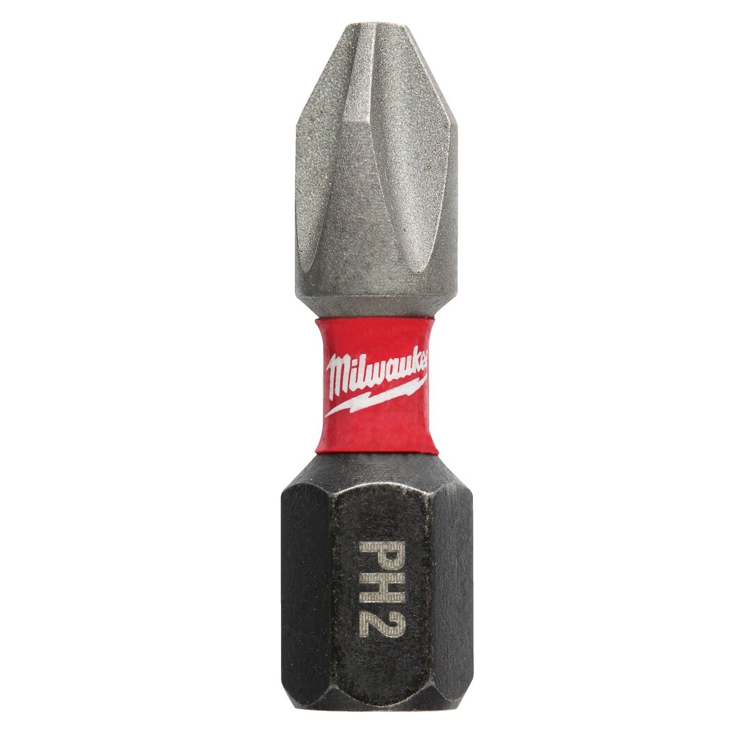 MILWAUKEE Bit Schrauberbit PH2 / 25mm SHOCKWAVE Gen II