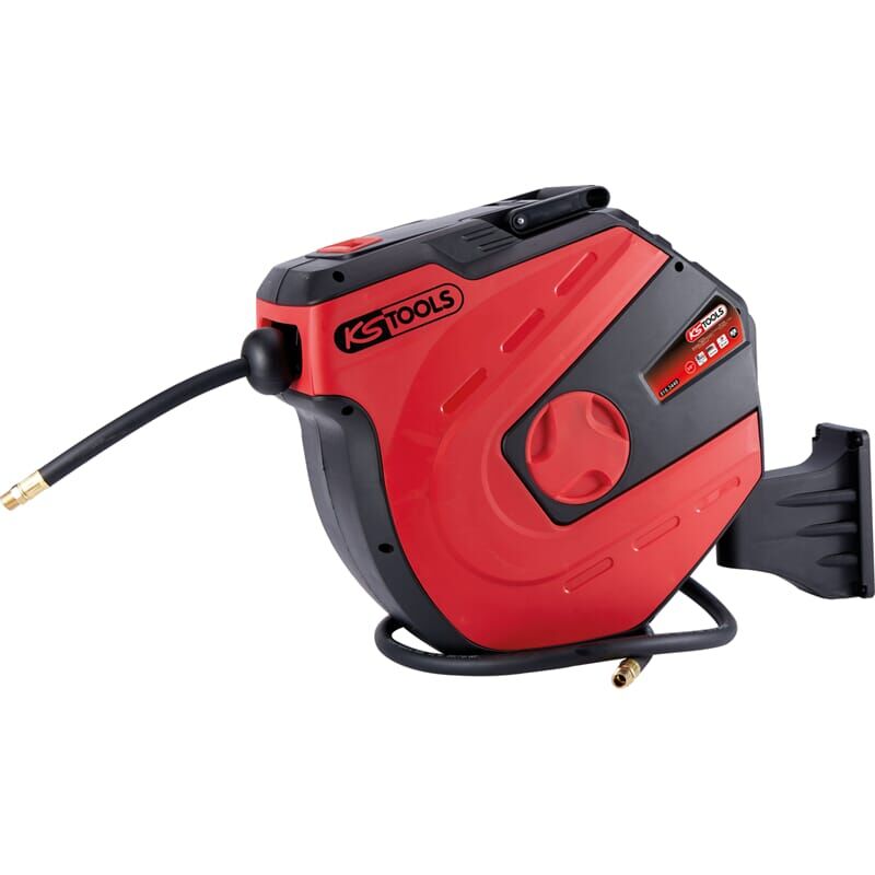 KS-TOOLS KS TOOLS Automit Druckluftschlauch auf- roller Drmit 10mmx15m