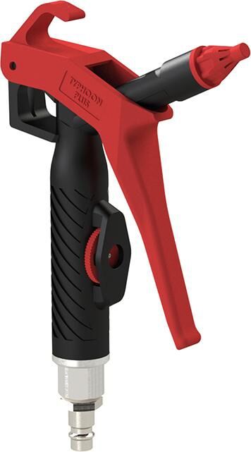 RIEGLER Hochleistung s-Blaspistole Typhoon Plus Kunststoff Stecker NW7,2