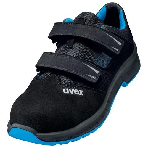 UVEX Sicherheitssandalen trend S1 Gr. 48 W10 ESD SR schwarz/blau 6936.7