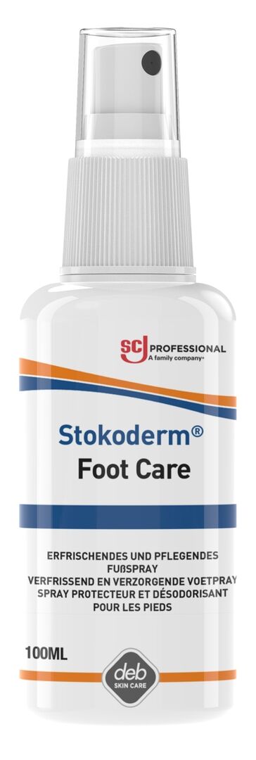 SC JOHNSON Fuß-Spray Stokoderm Foot Care 100ml Pumpflasche SFC100ml