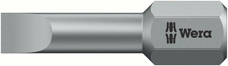 WERA Bit 1/4" 8,0x1,6x25mm Torsion DIN3126 C 6,3