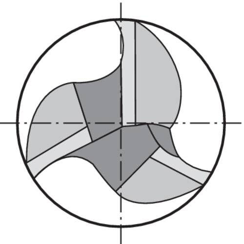 FORMAT Mehrzweckfräser 2,5mm extrakurz WN VHM HB Z 3