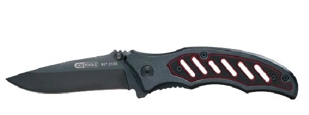 KS-TOOLS KS TOOLS Klappmesser mit Tasche 193mm 115mm geschlossen