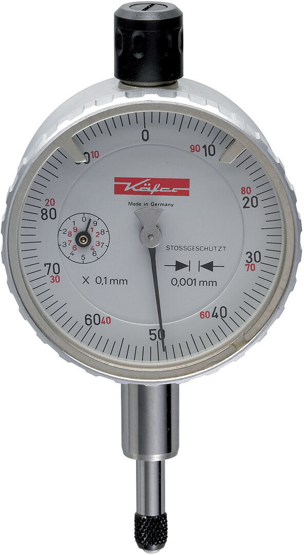 KÄFER Feinmessuhr mit Feinzeigermesswerk KM1101 D 40mm
