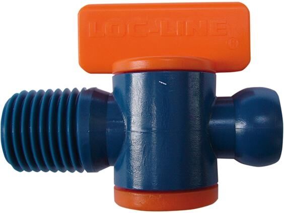 IBT Kühlmittelschlauch-Abstellhahn 1/4" NPT AG 2-teilig
