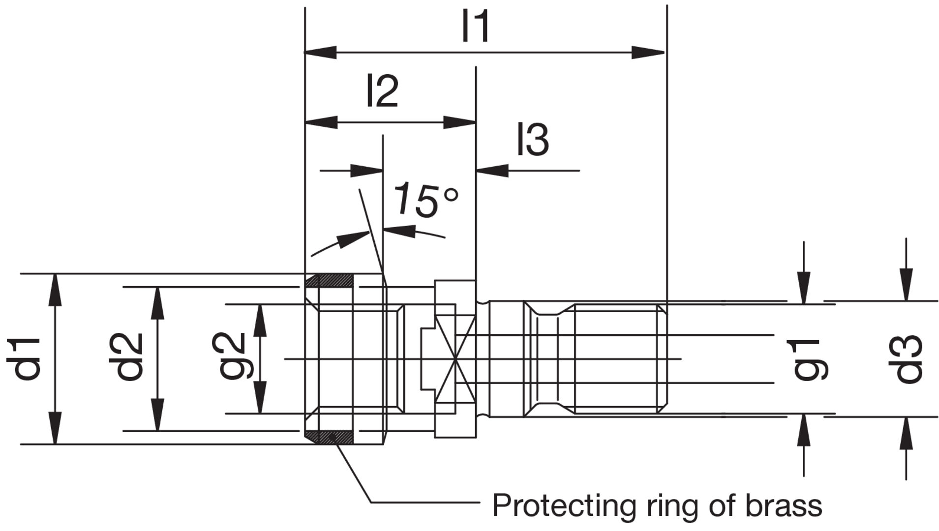 HAIMER Anzugsbolzen Ott SK50-M24mit Ig