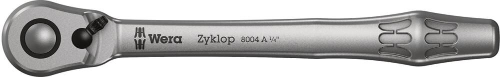 WERA Metall-Knarre mit Umschalthebel 1/4" Antrieb 8004 A Zyklop