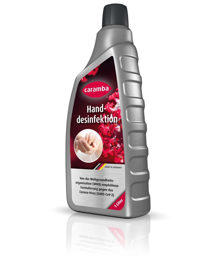 CARAMBA Handdesinfektion 1 Liter Euroflasche " Profi-Serie"