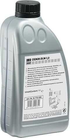 SCHNEIDER DRUCKLUFT Mineralisches Druckluft Öl für DL-Werkzeuge im 1 Liter-Gebinde