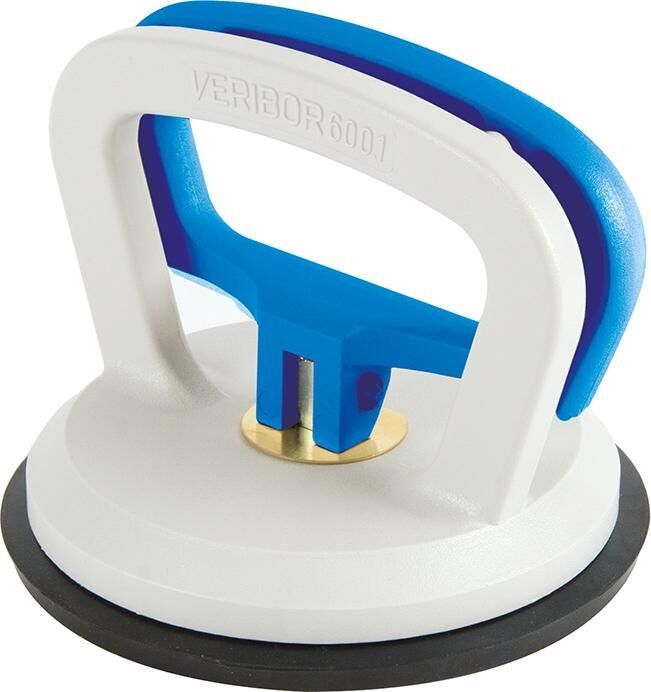 BOHLE Veribor Saugheber 1-Kopf-K.stoff,grau/blau