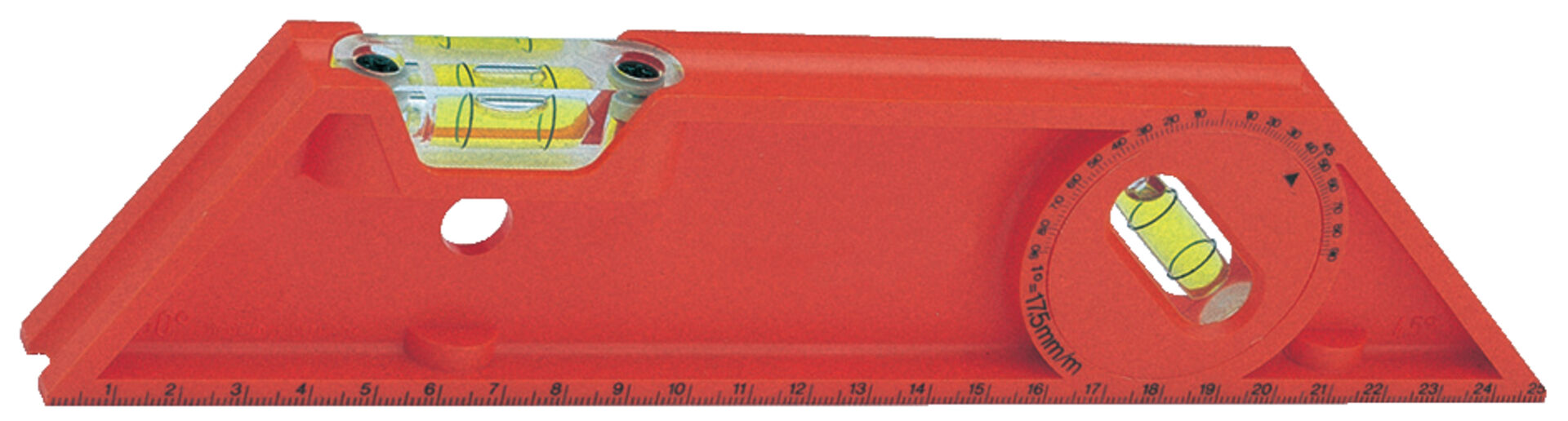 FORMAT Universal-Wasserwaage 25cm mit Magnet