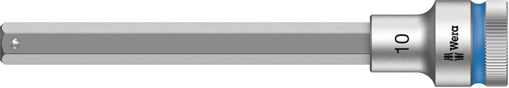 WERA Schraubendrehereinsatz 1/2" 10x140mm sechskant Haltefunktion