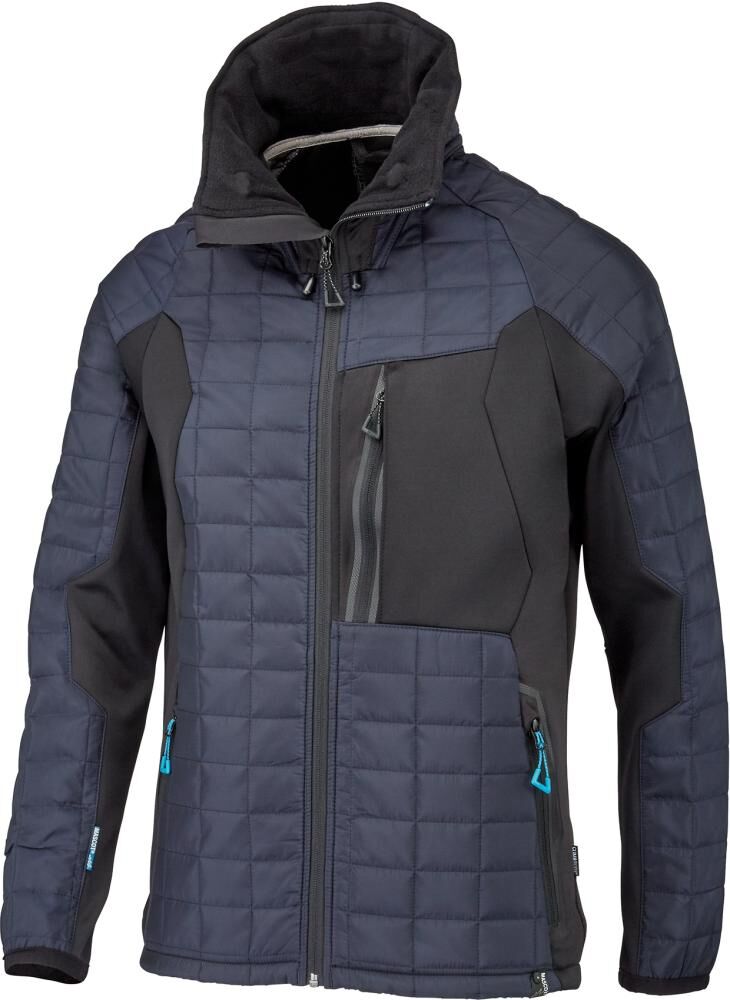 MASCOT Thermo-Jacke Arbeitsjacke Advanced Climascot Gr.L schwarzblau/schwarz 17115-318