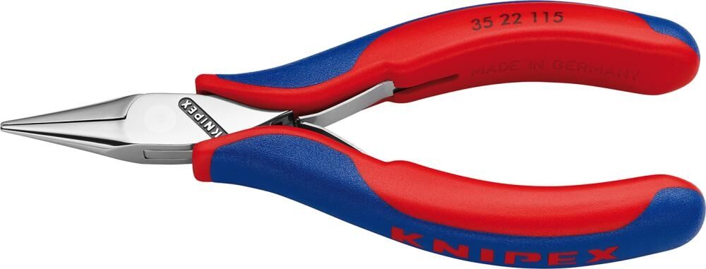 KNIPEX Elektronik-Greifzange 115mm Mehrkomponenten-Hülle 35 22 115