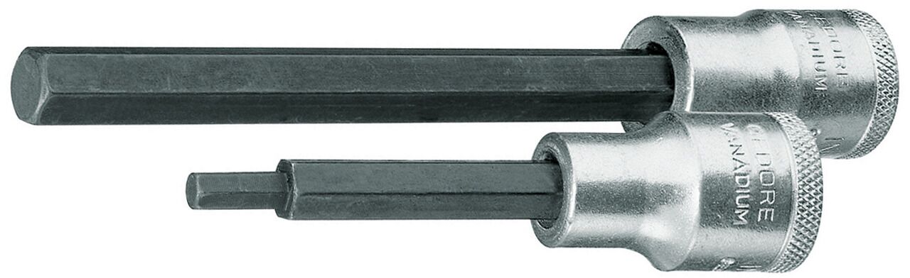 GEDORE Schraubendrehereinsatz 1/2" 140mm Innen- 6kt 6mm IN 19L 6-140 6145800