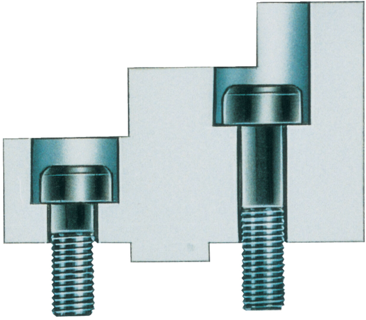 RÖHM Schraube für AB 125mm M 8x25