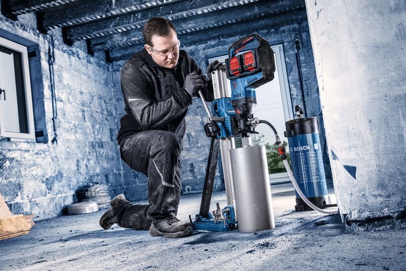 BOSCH EXPERT Akku-Diamantbohreinheit EXDB18V2-180, solo, in XL-BOXX