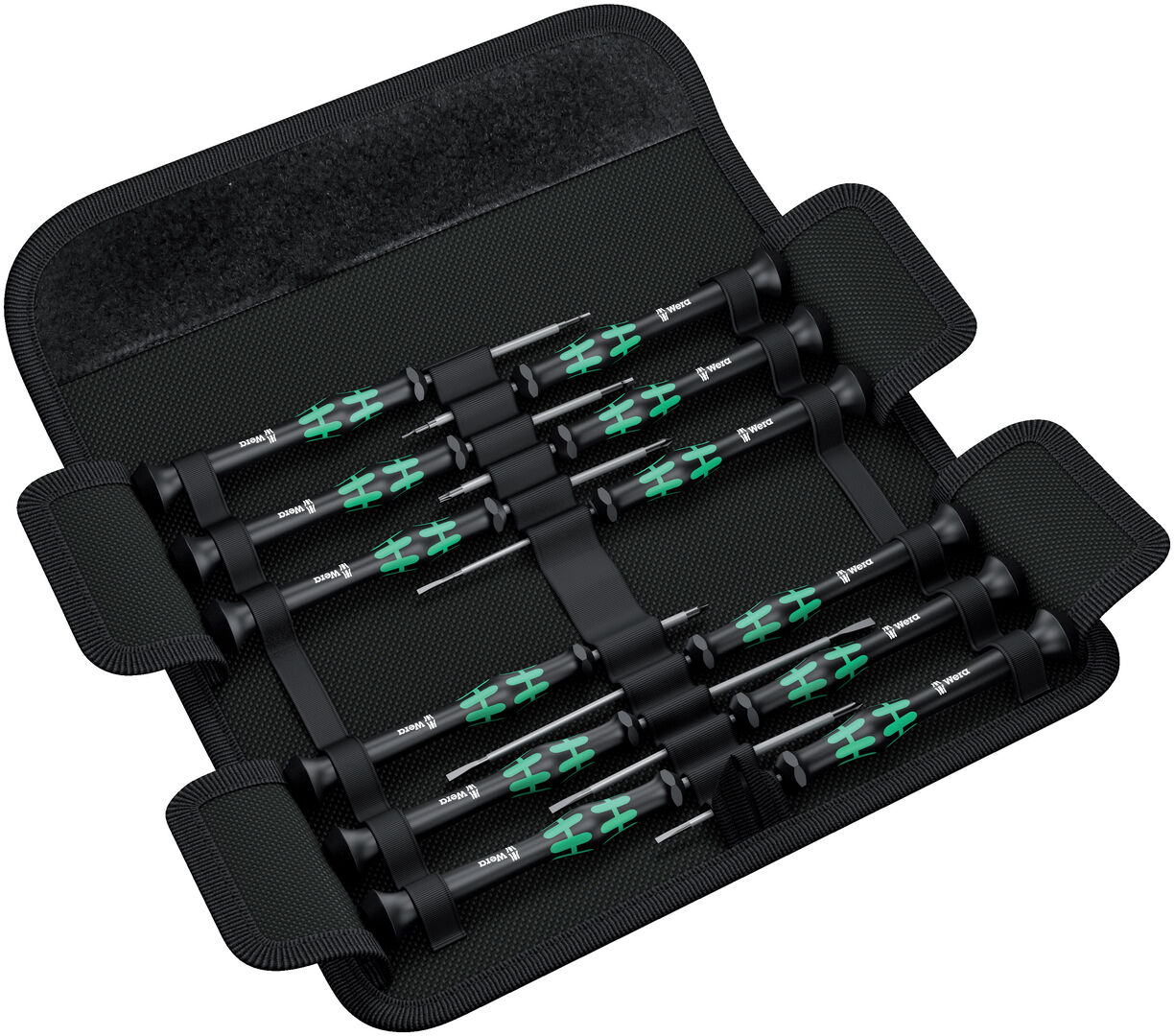 WERA Elektronik-S-Dreher Set 12tlg. in Tasche