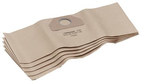 KÄRCHER Papierfiltertüte für NT 40/45/55/561/611 5 Stück