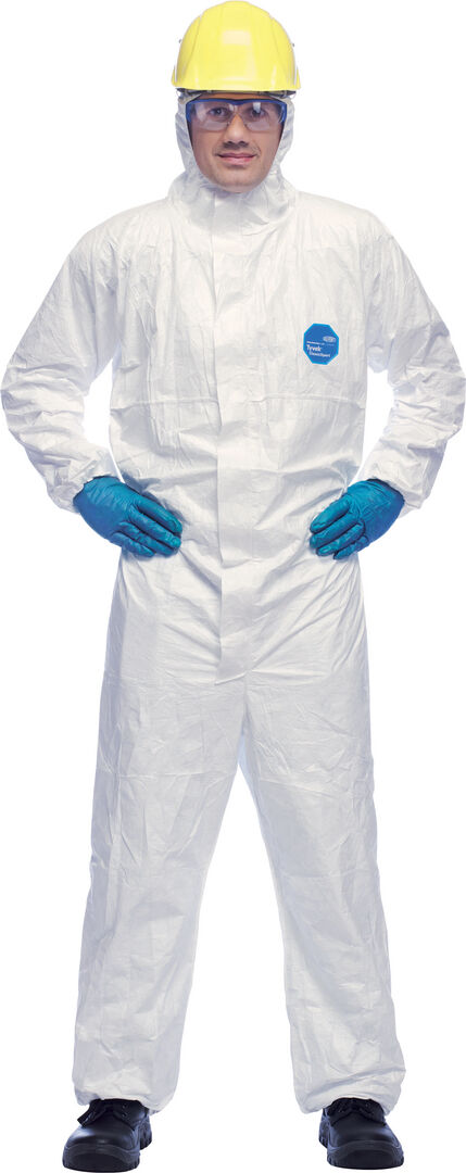 ASATEX Einweganzug Classic TYVEK 500 XPERT Kat. III Typ 5 B 6 B Gr. L weiß