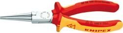 KNIPEX Langbeckzange 160mm Mehrkomponenten-Hülle isoliert verchromt VDE 30 36 160