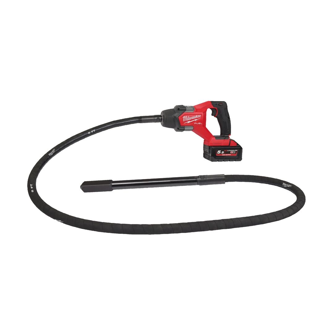 MILWAUKEE Akku-Betonrüttler M18FCVN24-551 1x18V 5,5Ah Ladegerät