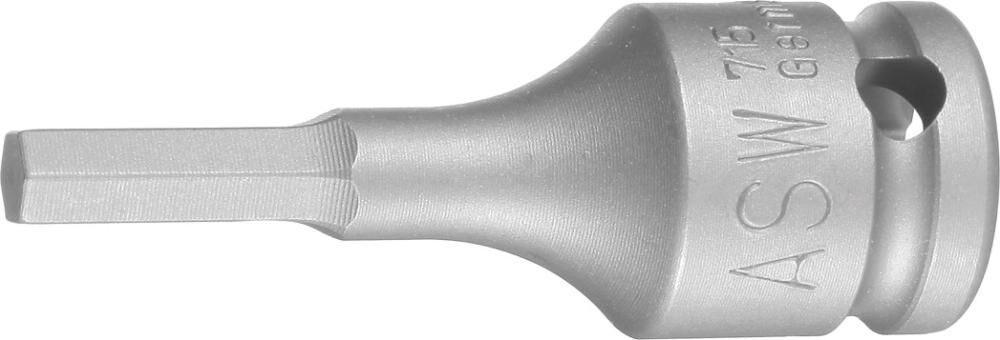 ASW Kraft Steckschlüsseleinsatz 3/8" Hex 8mm lang