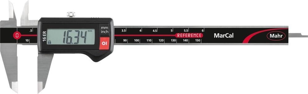 MAHR Digitaler Messschieber 16 ER 150mm Tiefenmaß eckig