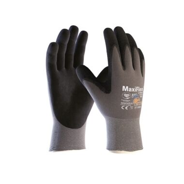 ATG Montagehandschuhe MaxiFlex Ultimate Gr. 7 AD-APT Nitrilschaum grau 42-874