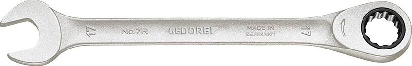 GEDORE Maulschlüssel mit Ringratsche UD-Profil 12mm 2297108 No. 7 R
