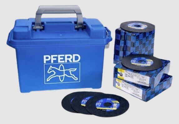 PFERD TOOLS Trennscheibe 125x1,0x22,23mm EHT START STEELOX im Koffer 100 Stück