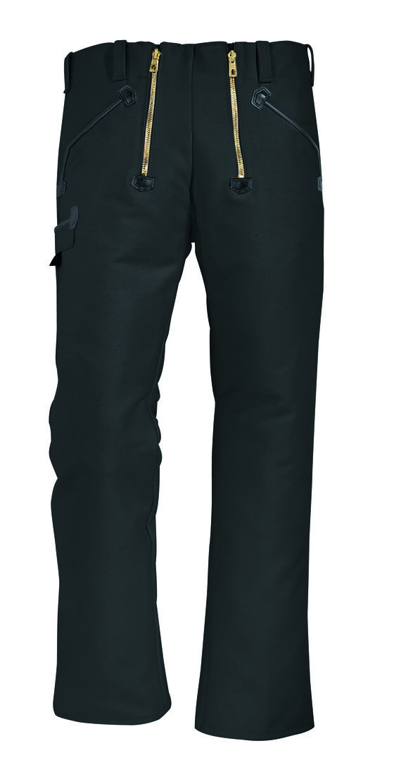 FHB Zunfthose HUBERT 70008 Zwirn-Doppel- Pilot ohne Schlag Schwarz Gr. 46