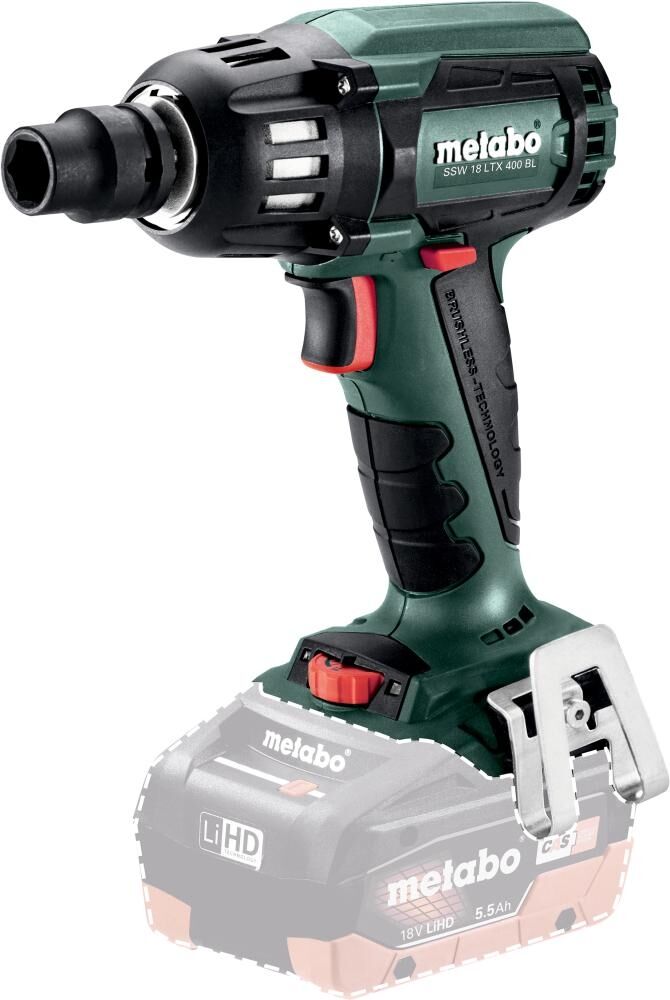 METABO Akku-Schlagschrauber SSW 18 LTX 400 BL SE ohne Akku & Ladegerät metaBOX 145