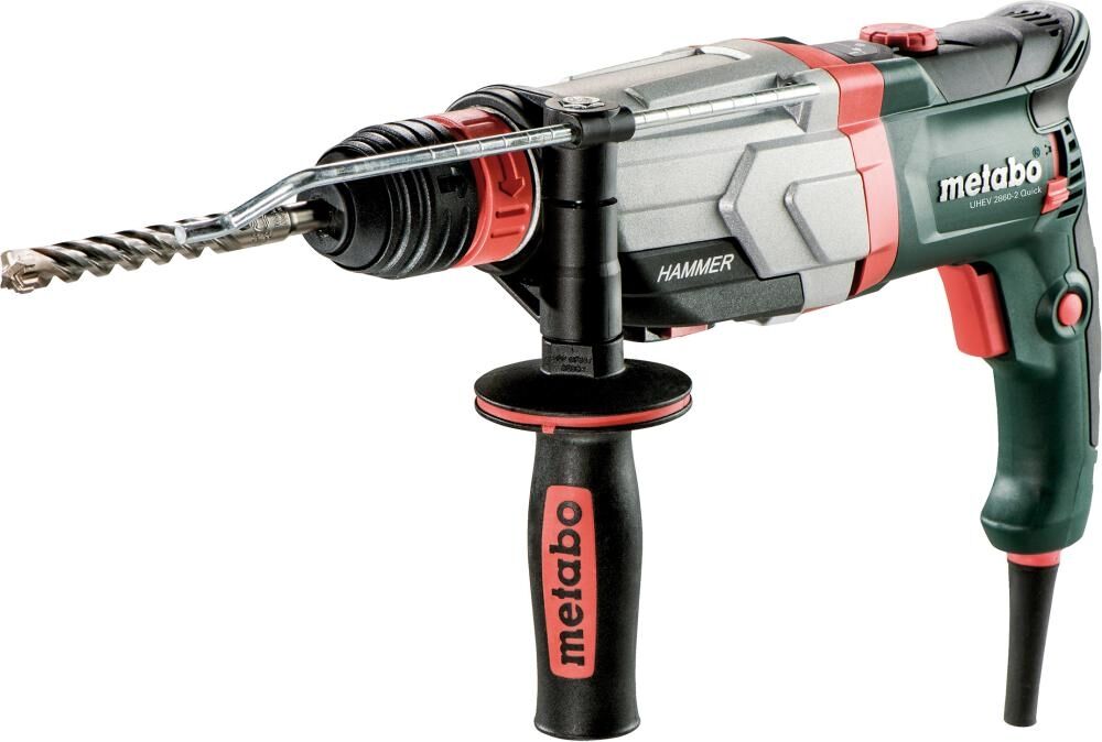 METABO Multihammer UHEV 2860-2 Quick Set 1100 Watt mit Zubehör im Koffer