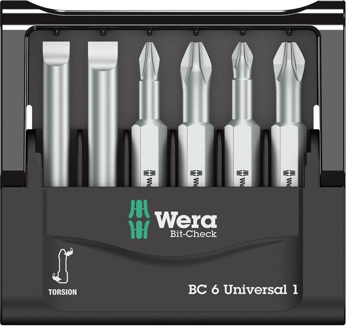 WERA Bit Set 50mm Mini Check 50